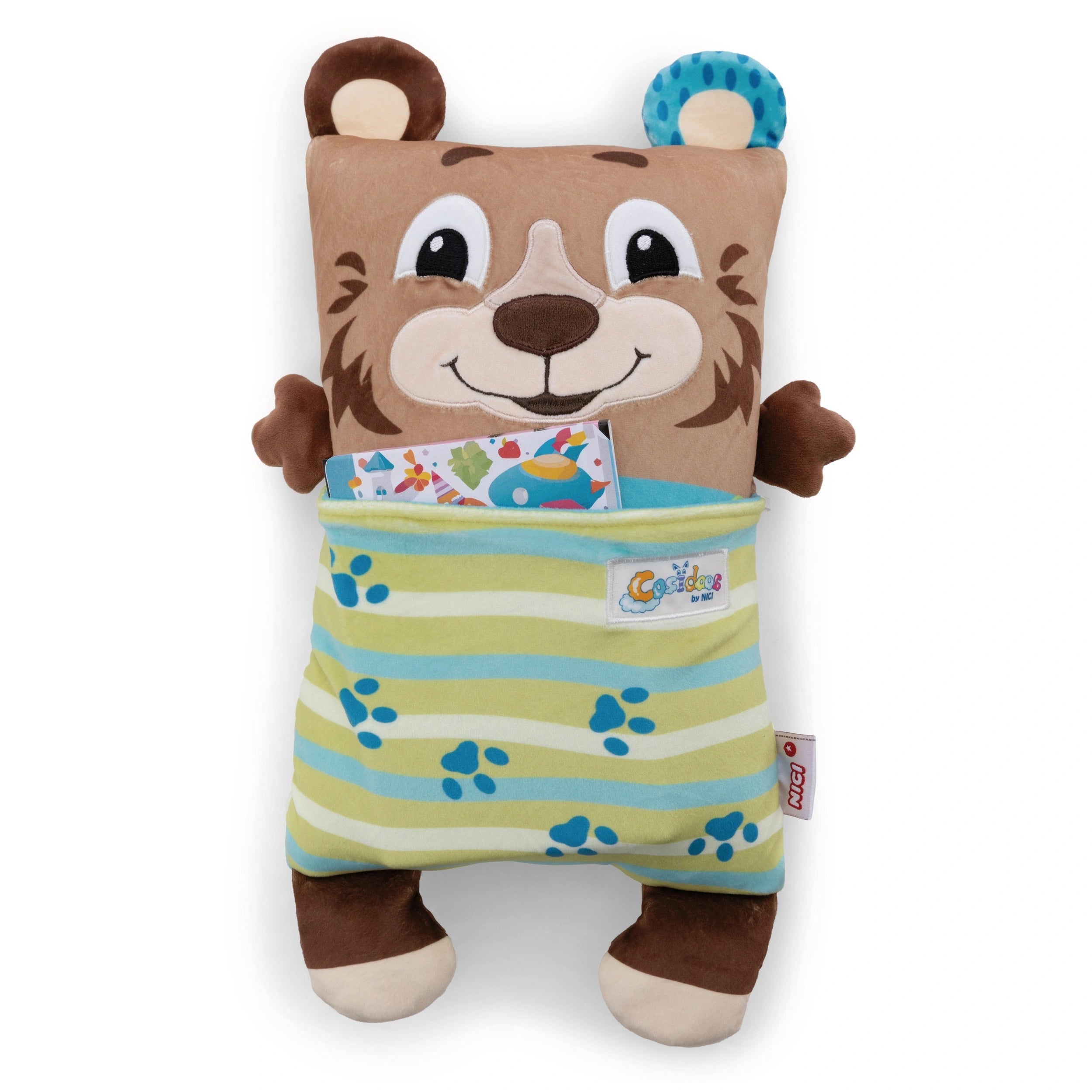 NICI - Cosidoos - Reversible Soft Toy Bear - Stuffed Animals