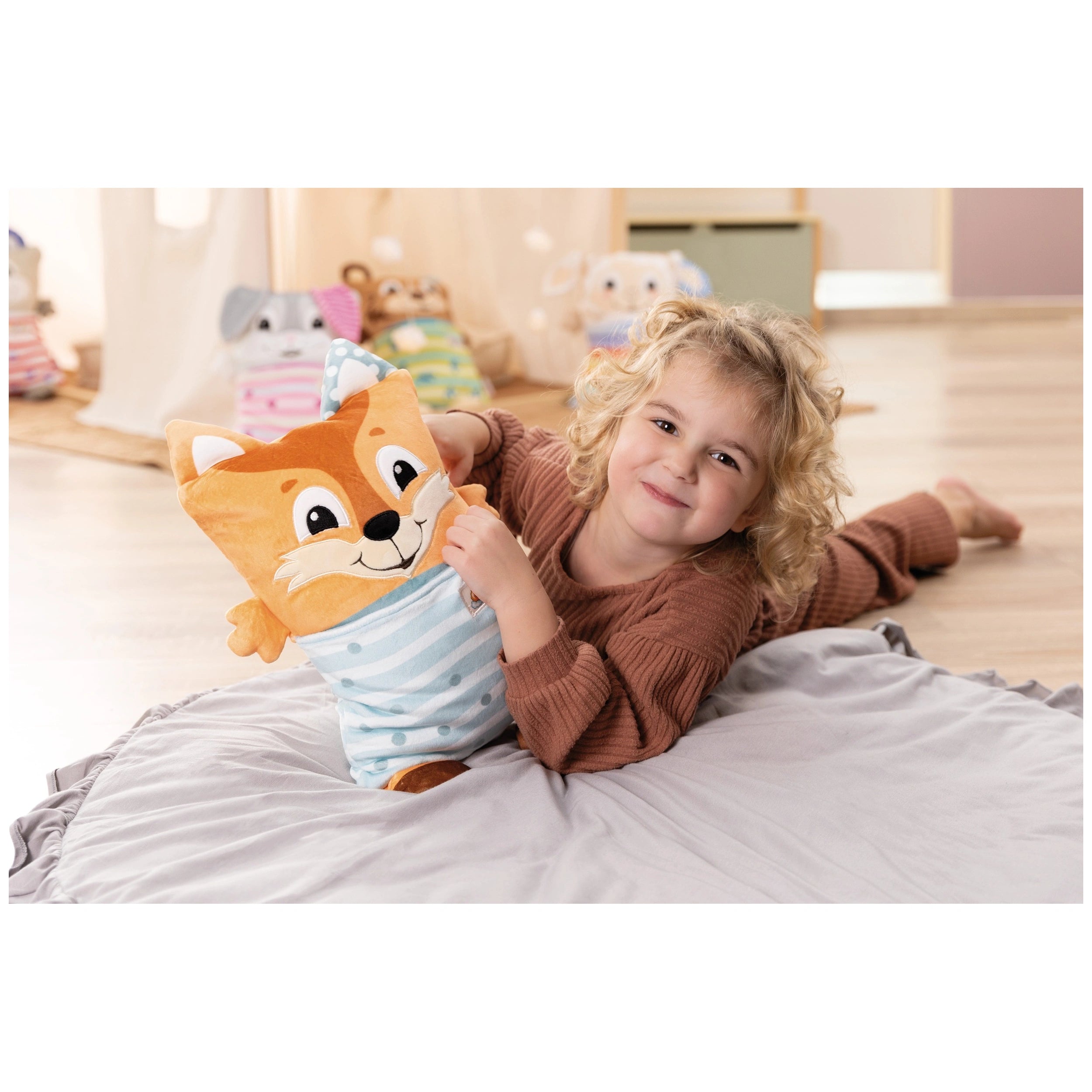 Cosidoos - Zorro de Juguete Reversible - Animales de Peluche