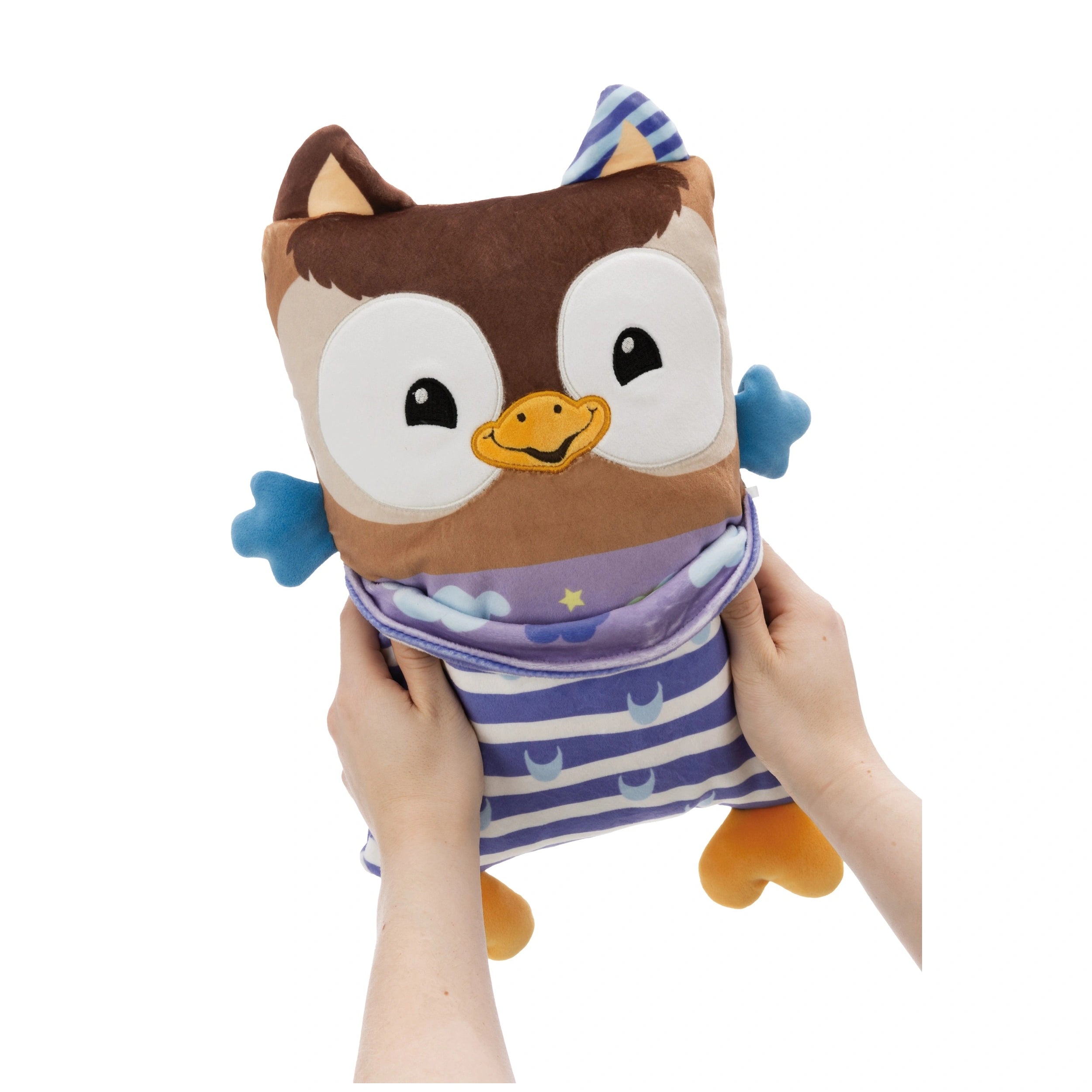 NICI - Cosidoos - Reversible Soft Toy Owl - Stuffed Animals