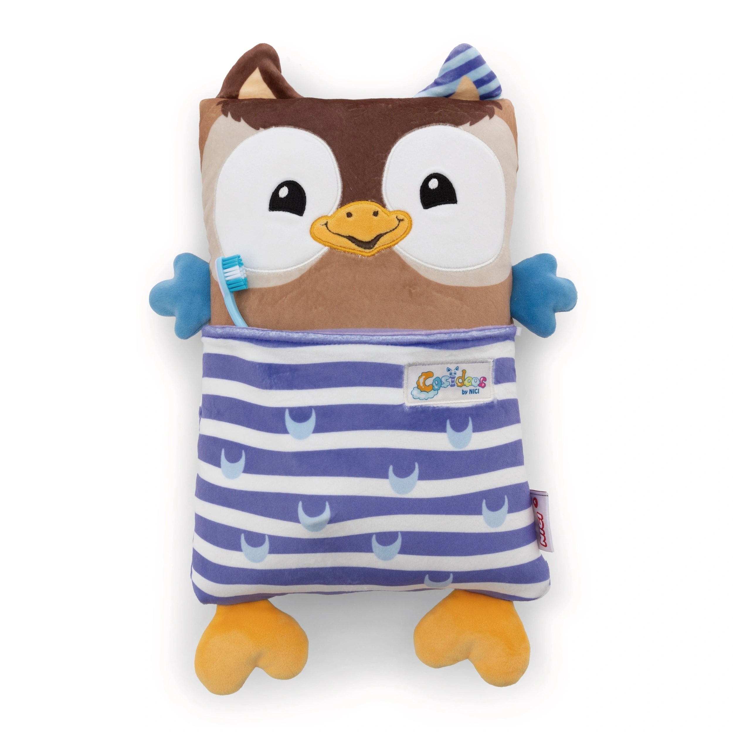 NICI - Cosidoos - Reversible Soft Toy Owl - Stuffed Animals