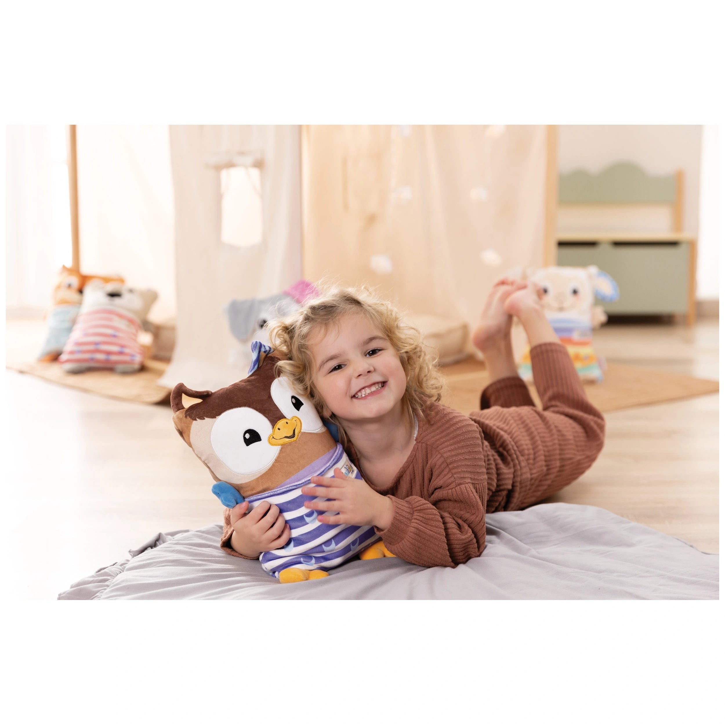 NICI - Cosidoos - Reversible Soft Toy Owl - Stuffed Animals