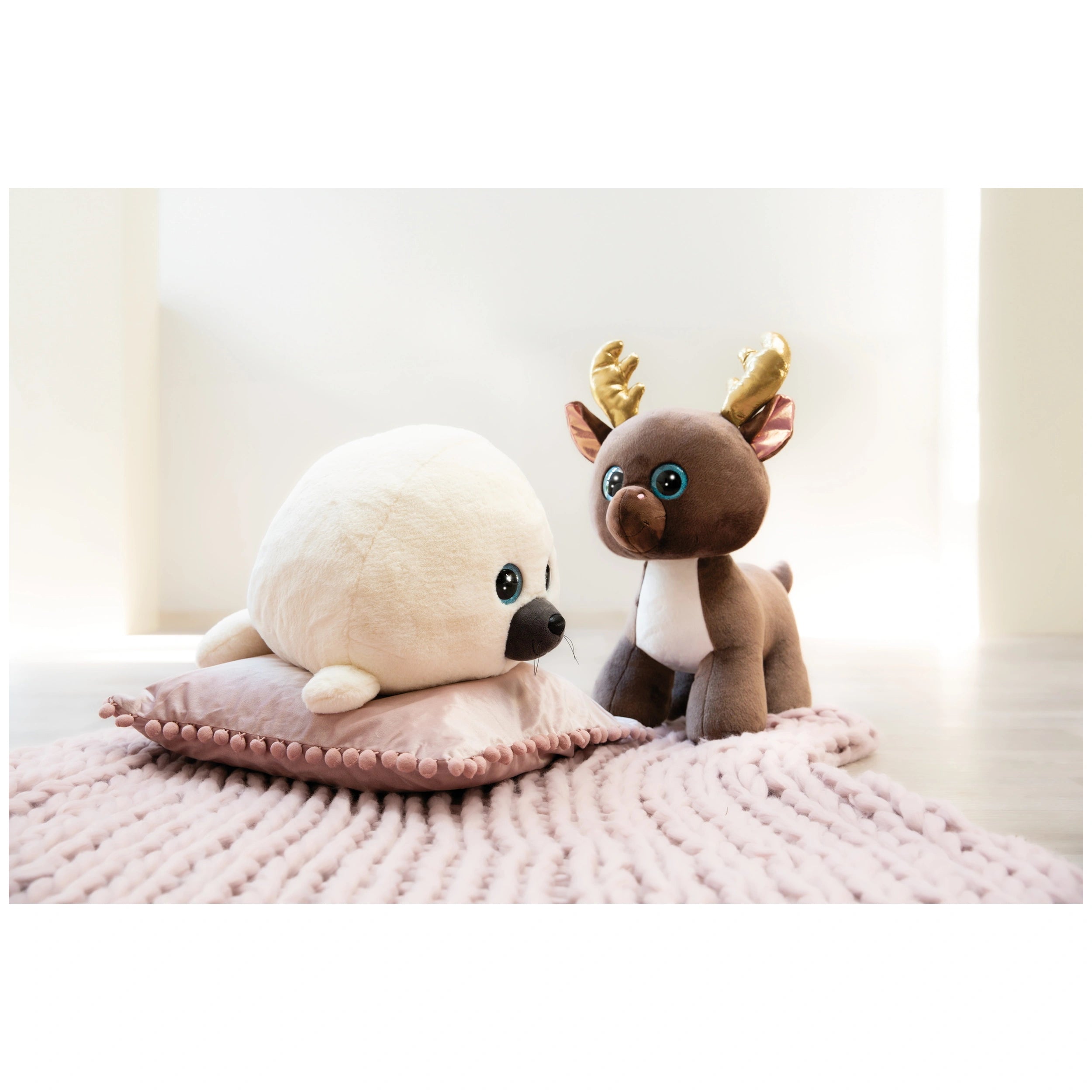 NICI - Glubschis-Cuddly-Toy-Seal-Boubelle-45-Cm - Stuffed-Animals