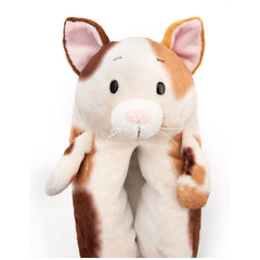 NICI - Homies-Cat-Calico-Slippers-Action-Toy-Figures