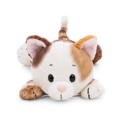 NICI - Homies - Juguete de peluche gato calico acostado - Animales de peluche