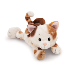 NICI - Homies - Juguete de peluche gato calico acostado - Animales de peluche