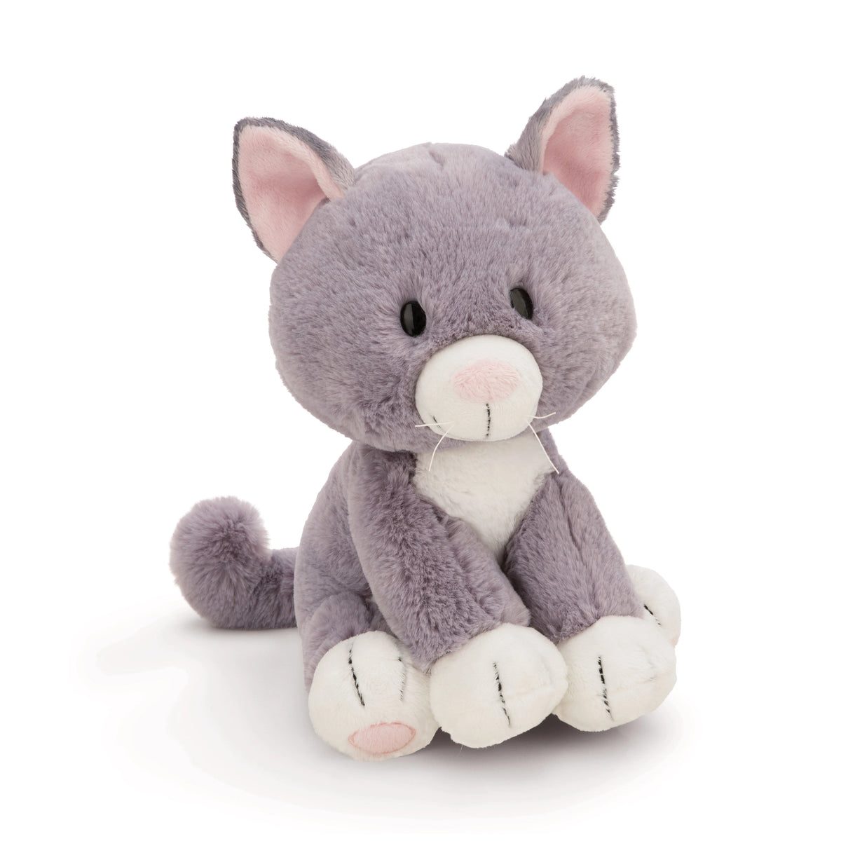 NICI - Homies - Gato Gris de Peluche Sentado - Animales de Peluche
