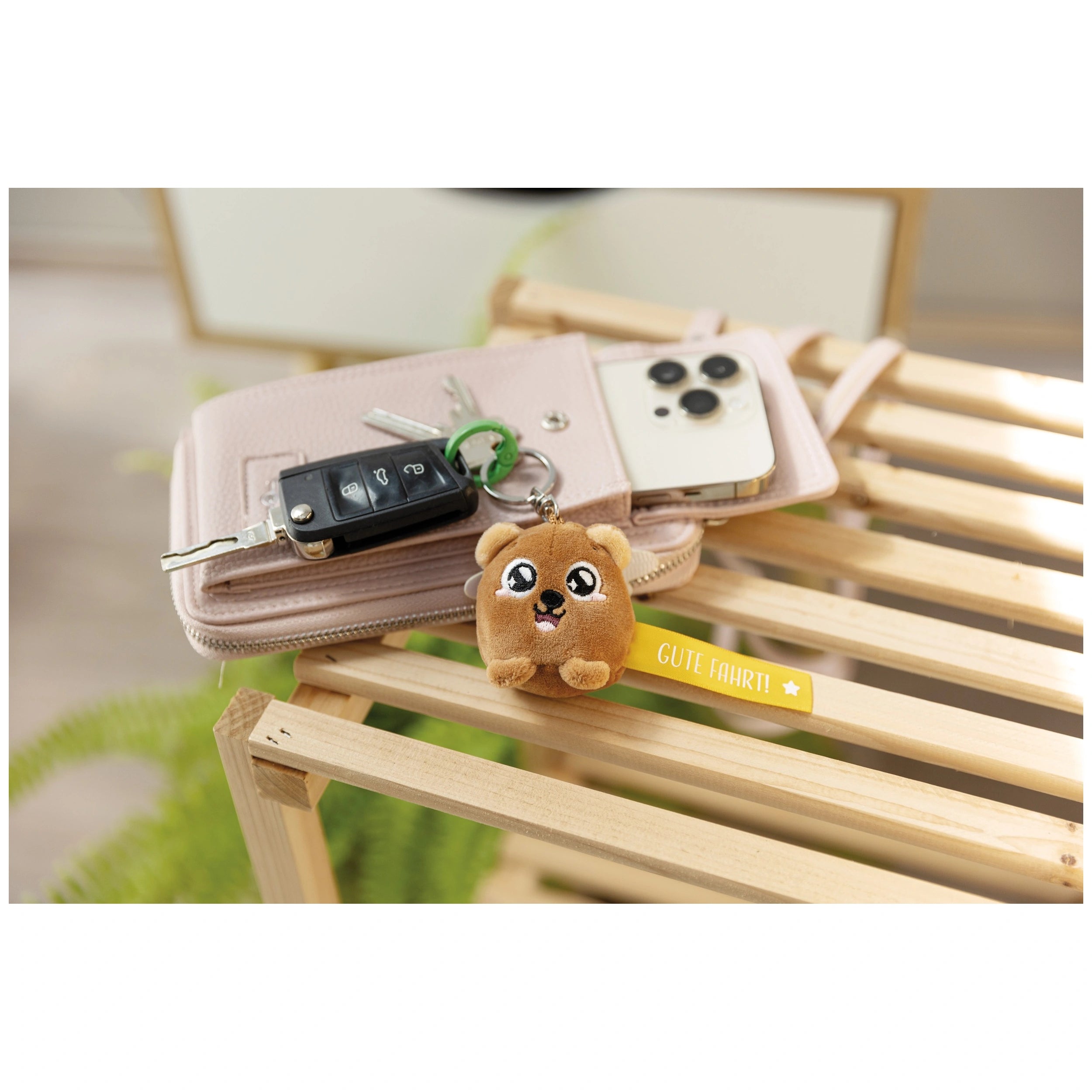 NICI - Key-Friends-Keyholder-Blue-Bear-Collectibles