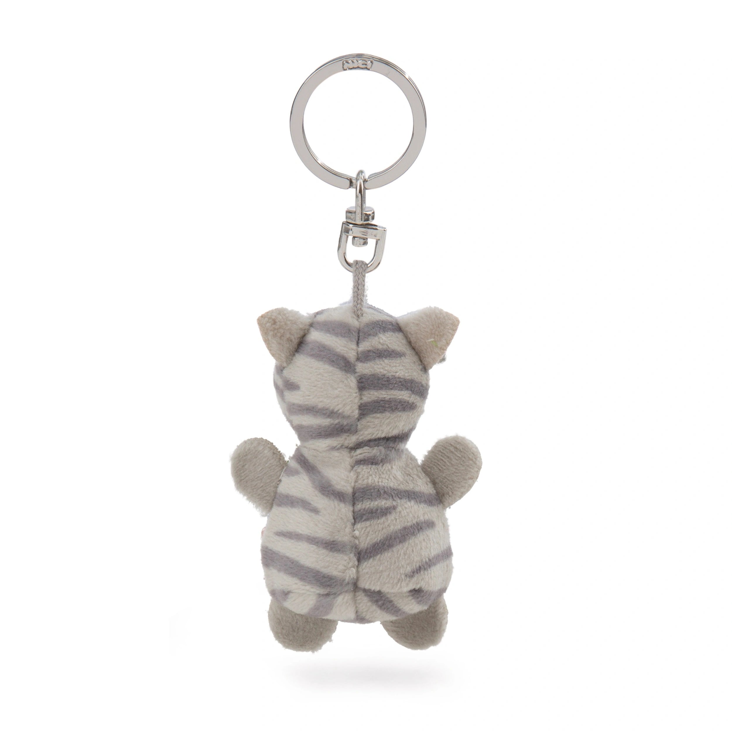 NICI - Llaveros de Gato Rayado Gris Key-Friends-Keyholder