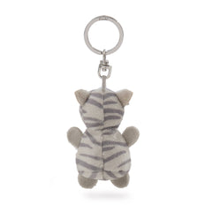 NICI - Llaveros de Gato Rayado Gris Key-Friends-Keyholder