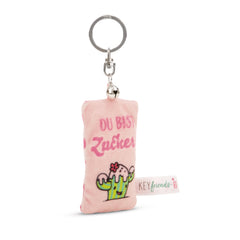 NICI - Key-Friends-Keyholder-Mini-Plush-Cushion-Collectibles