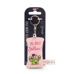 NICI - Key-Friends-Keyholder-Mini-Plush-Cushion-Collectibles