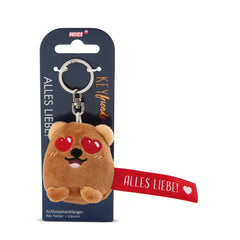 NICI - Key-Friends-Keyholder-Red-Bear-Collectibles