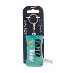NICI - Llaveros Key-Friends-Papa-Rockt Mini Cojín de Peluche