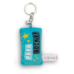 NICI - Llaveros Key-Friends-Papa-Rockt Mini Cojín de Peluche