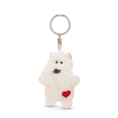 NICI - Llaveros de perro blanco Key-Friends
