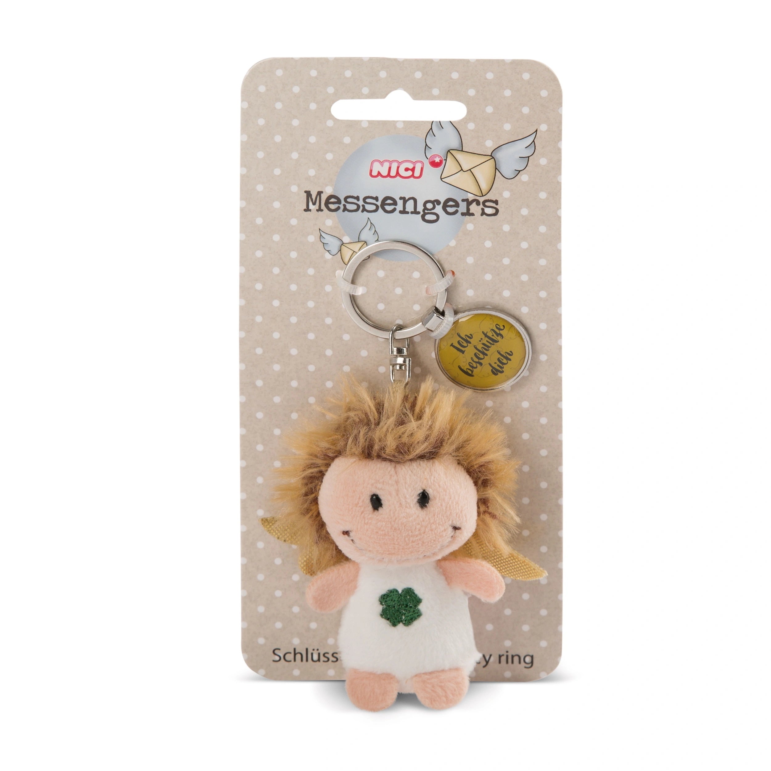 NICI - Llaveros - Ángel con trébol