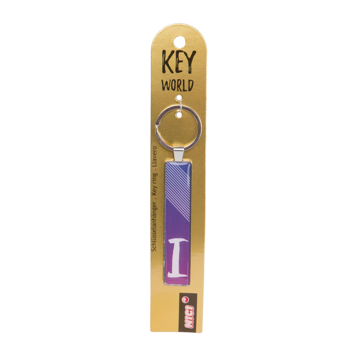 NICI - Keyring-Key-World-I-7-Cm - Keychains