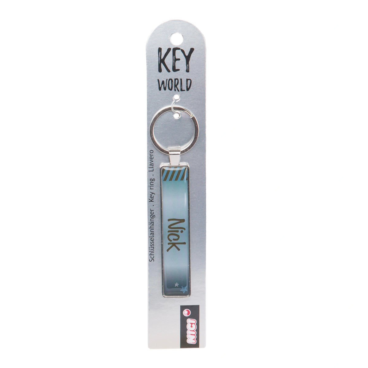 NICI - Llavero-Mundo-Clave-Nick-7-Cm-Llavero