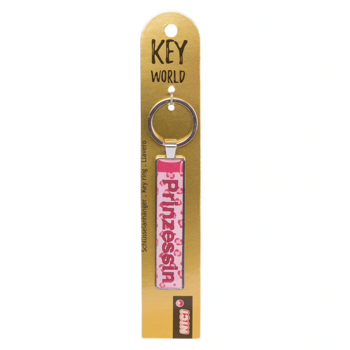 NICI - Keyring-Key-World-Princess-Action-Toy-Figures