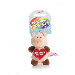 NICI - Message-To-Go-Soft-Toy-Pig-Stuffed-Animals