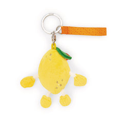 NICI - Mini-Funnies-Porta llaves-Limón-Collectibles