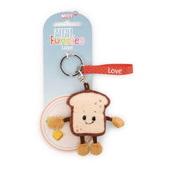 NICI - Mini-Funnies-Keyholder-Toast-Action-Toy-Figures