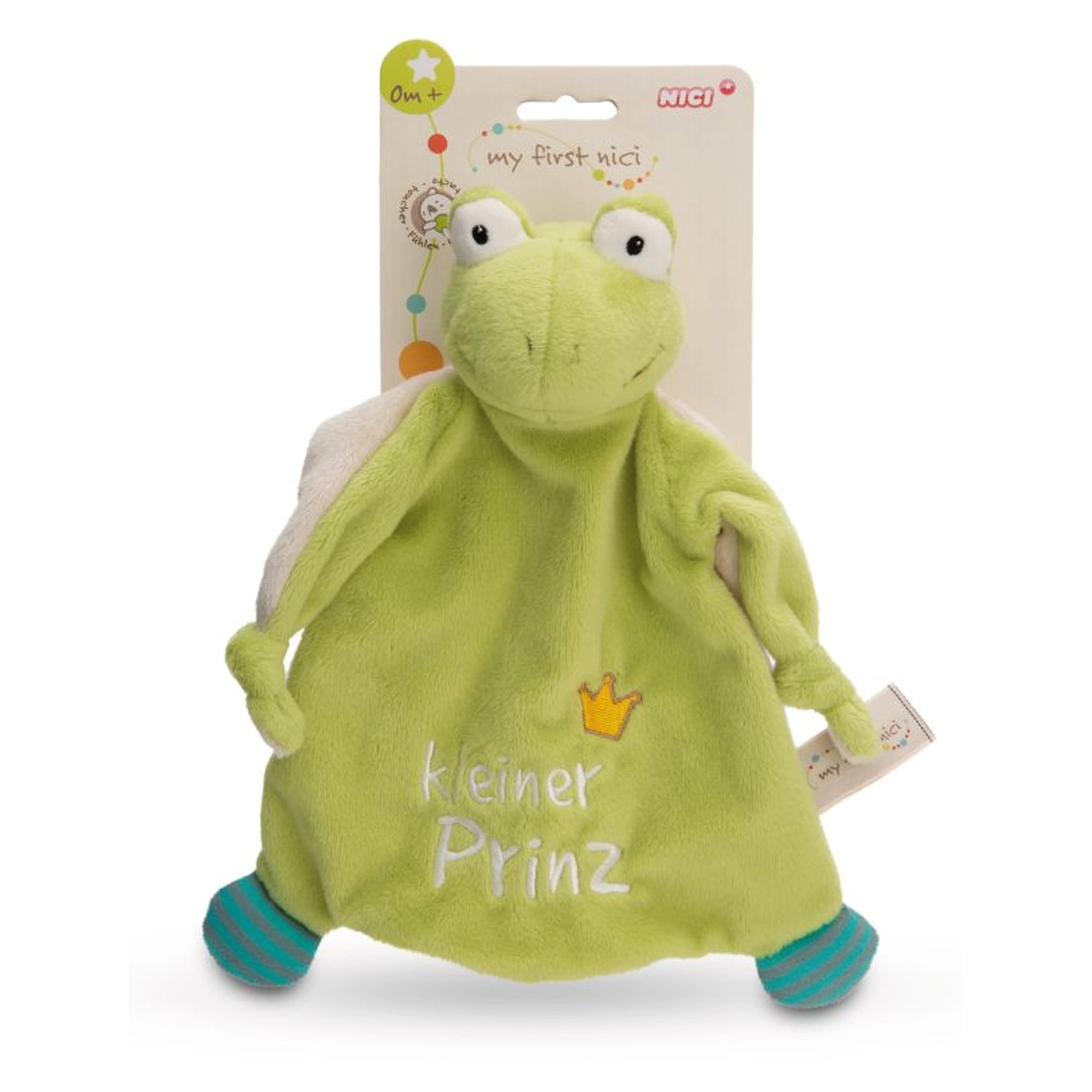 NICI - My First NICI Comforter Frog - Baby Activity Toys