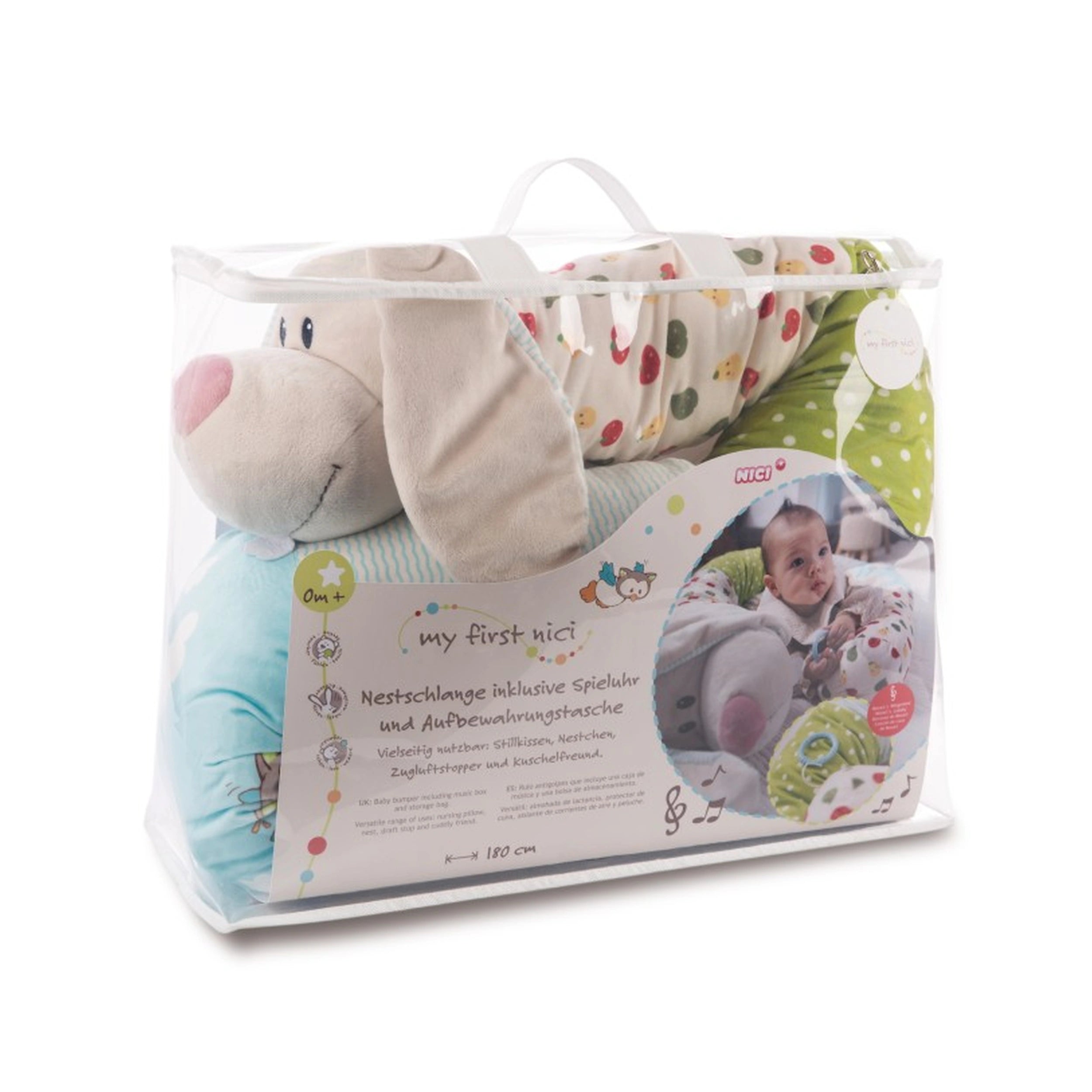 NICI - Mi Primer NICI Bumper Suave para Bebés - Juguetes de Actividad para Bebés