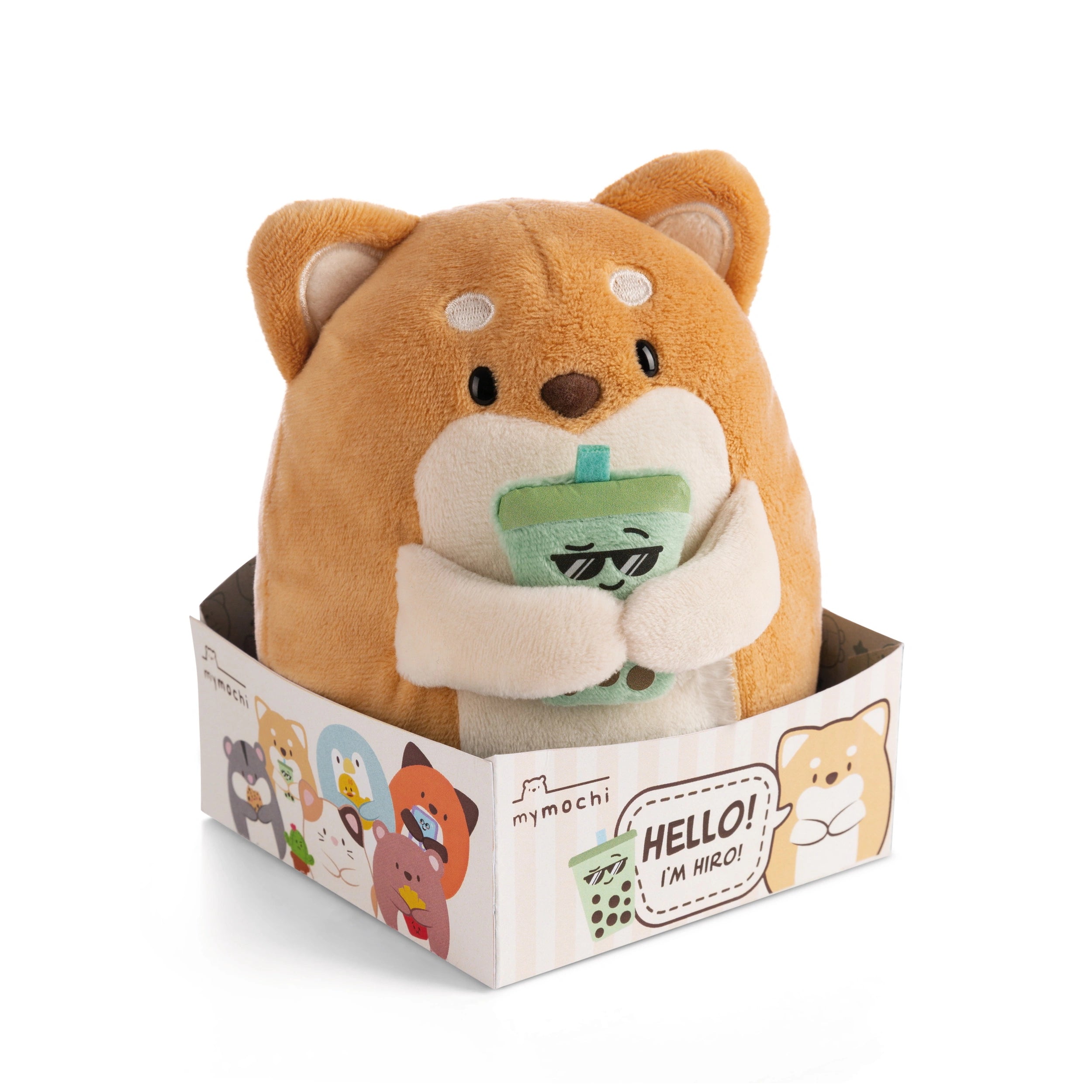 NICI - Mymochi - Perro de peluche Hiro - Animales de peluche