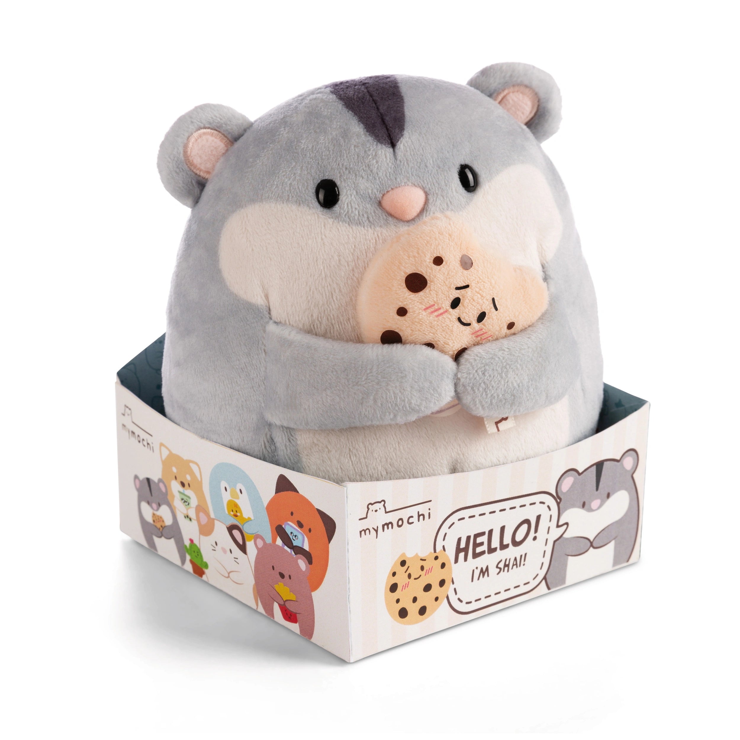 NICI - Mymochi - Hamster de Peluche Shai - Juguetes Blandos