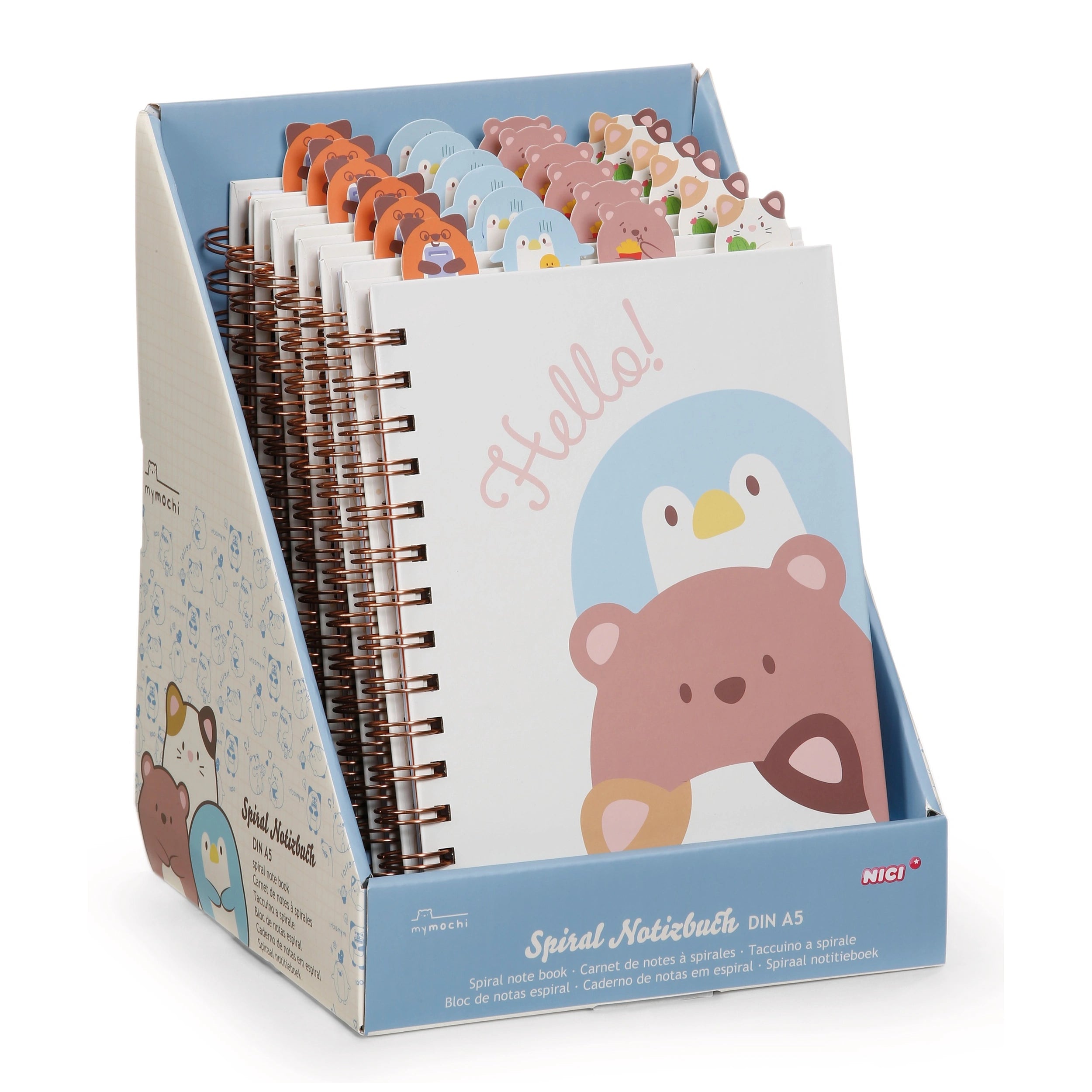 NICI - Mymochi-Spiral-Notebook-Arts-Crafts
