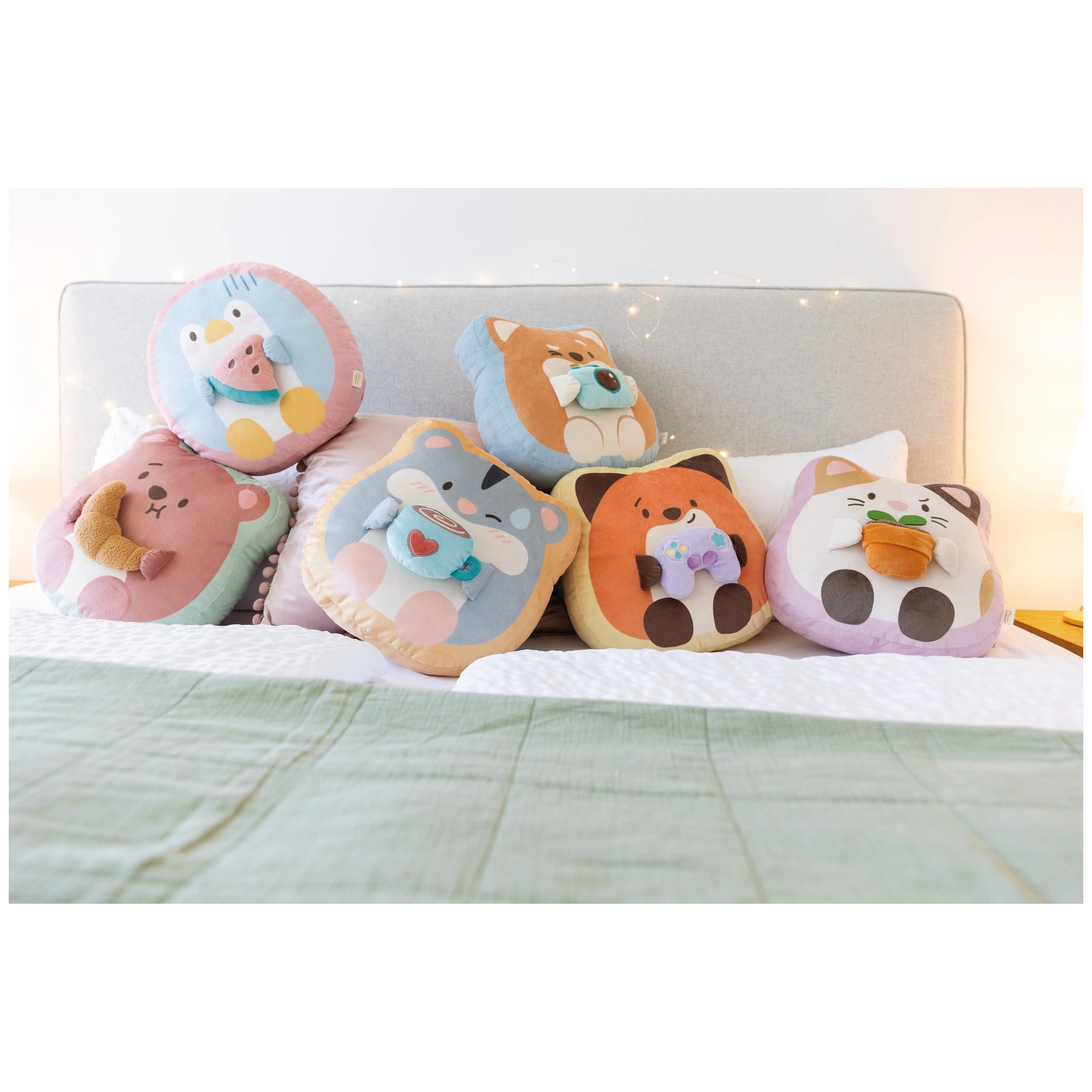 NICI - Mymochi - Waddle the Penguin Plush Cushion - Stuffed Animals