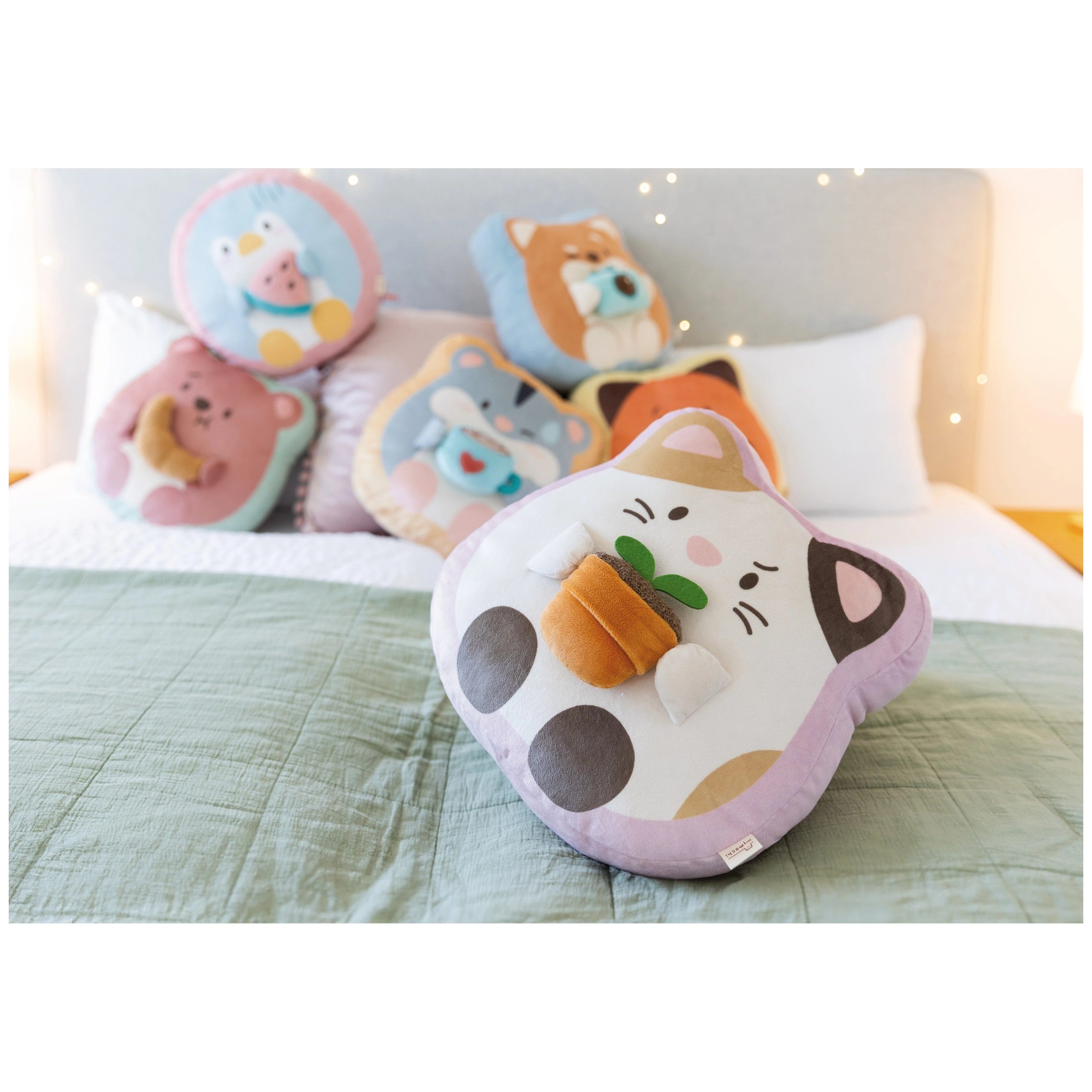 NICI - Mymochi - Waddle the Penguin Plush Cushion - Stuffed Animals