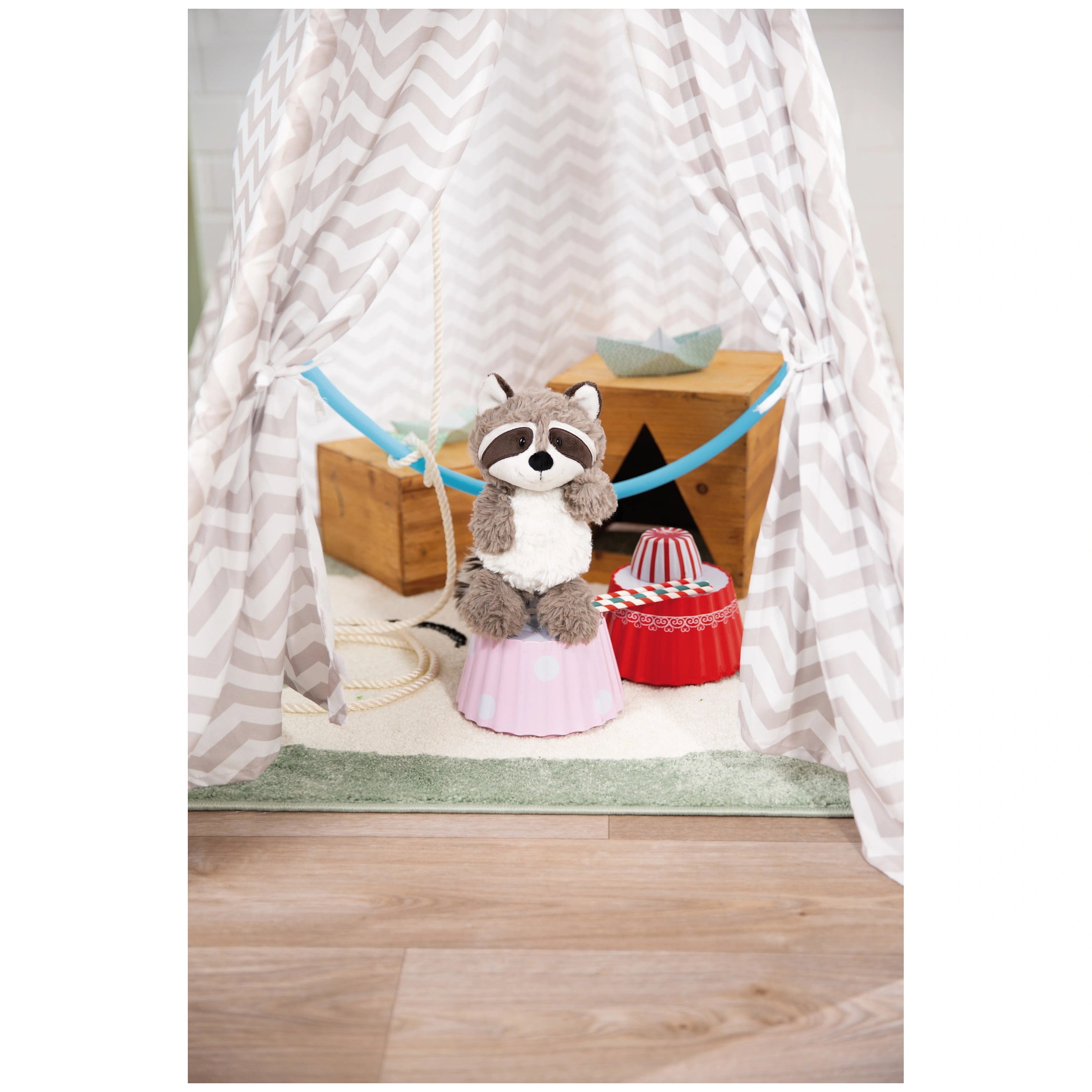 NICI - Raccoon-Rod-Dangling-25-Cm - Stuffed-Animals