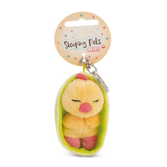 NICI - Llavero de Pollito de Mascotas Durmiendo - Coleccionables