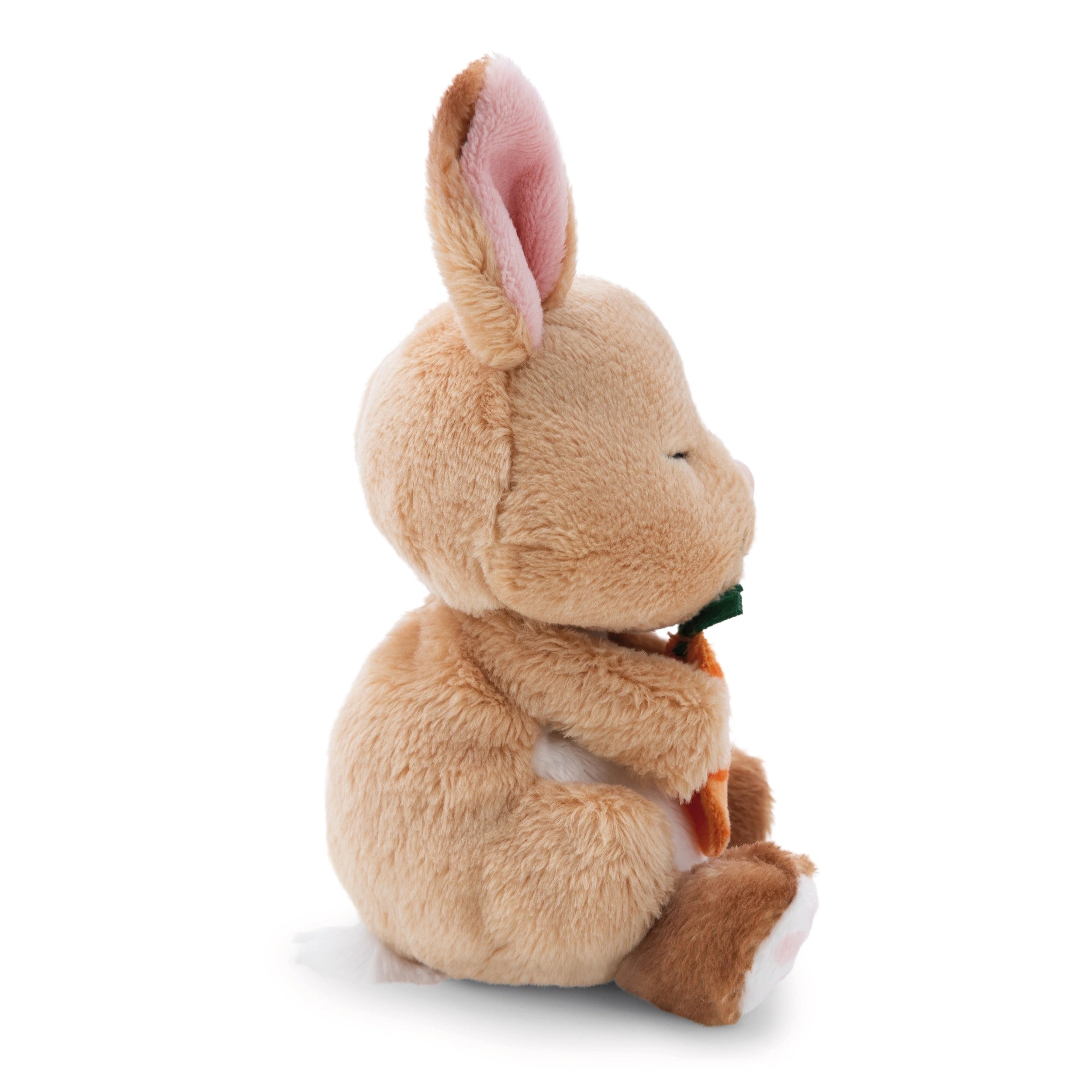 NICI - Conejos Durmiendo en la Cesta de Durazno - Peluches