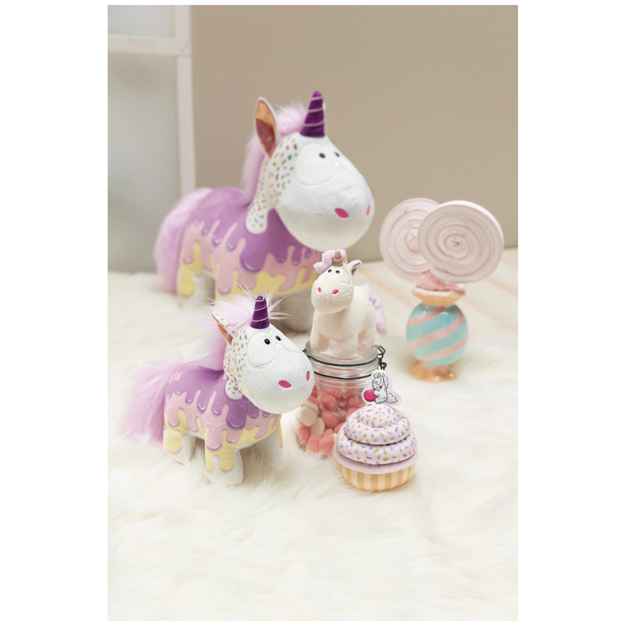 NICI - Sweety-Rainbow-Unicorn - Animales de Peluche