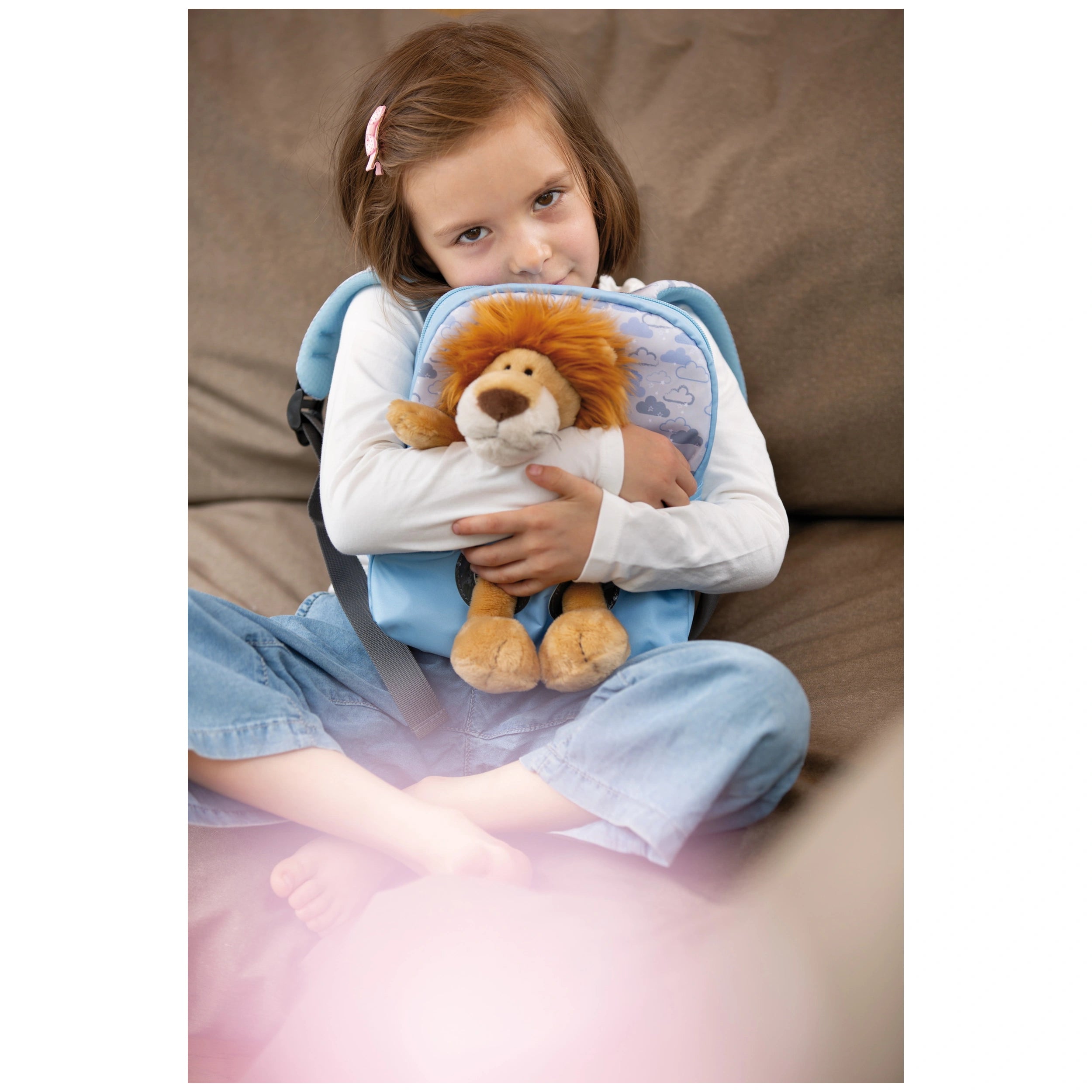 NICI - Travel-Friends-Backpack-With-Soft-Toy-Lion-Backpacks