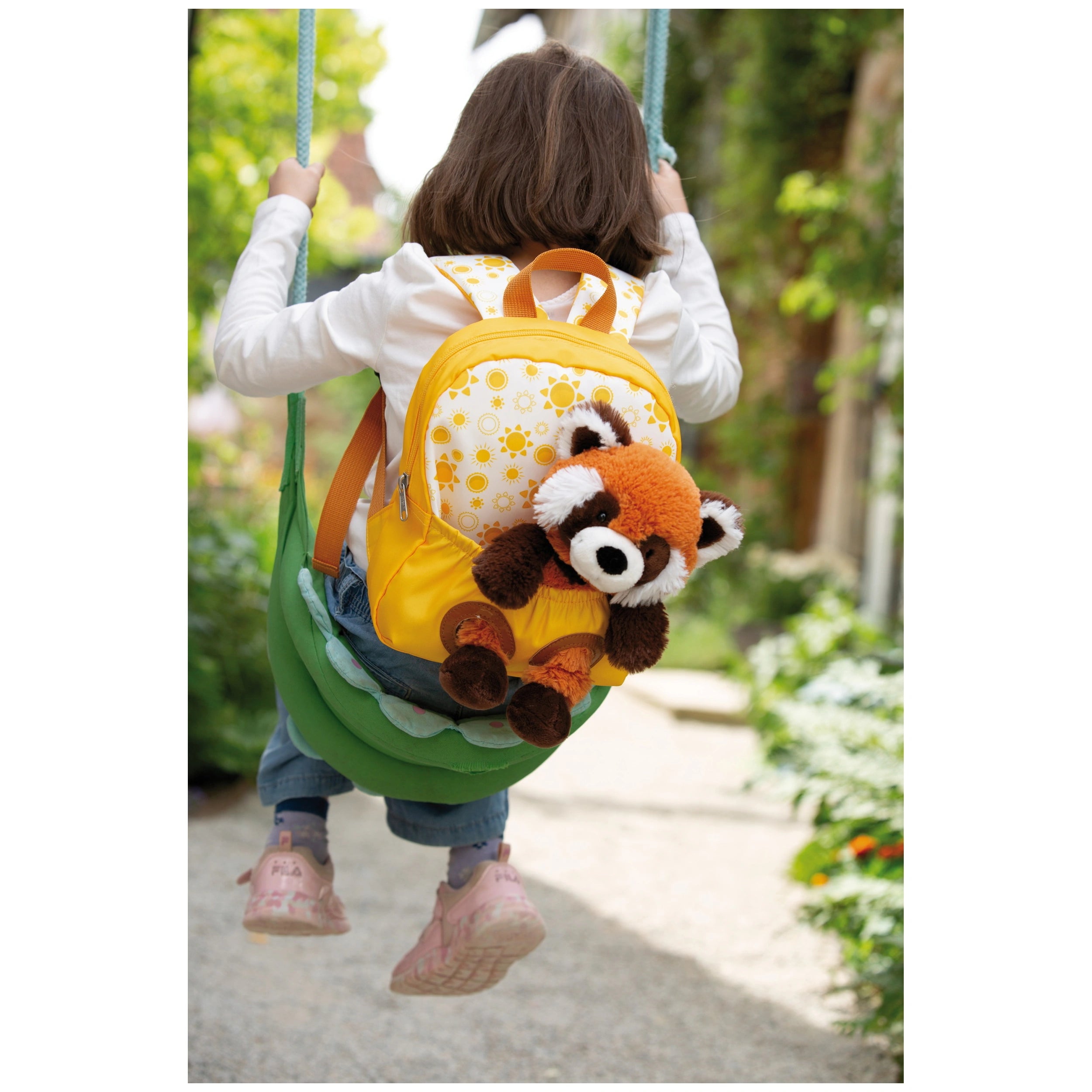 NICI - Travel-Friends-Backpack-With-Soft-Toy-Red-Panda-Backpacks