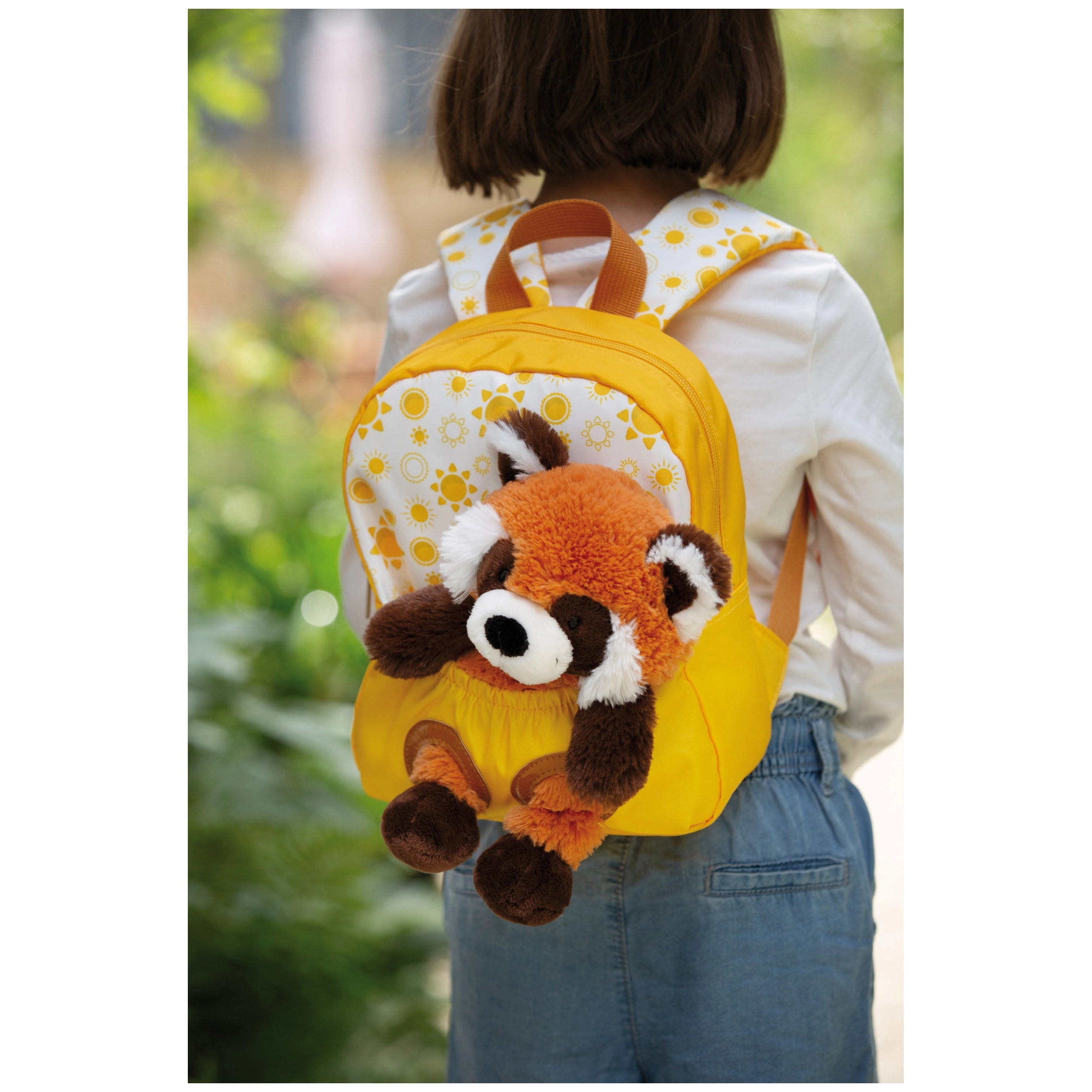 NICI - Travel-Friends-Backpack-With-Soft-Toy-Red-Panda-Backpacks