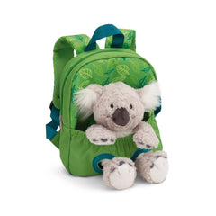 NICI - Travel-Friends-Green-Backpack-With-Soft-Toy-Koala-Backpacks