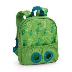 NICI - Travel-Friends-Green-Backpack-With-Soft-Toy-Rabbit-Collectibles