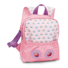 NICI - Travel-Friends-Pink-Backpack-With-Soft-Toy-Rabbit-Outdoor-Recreation