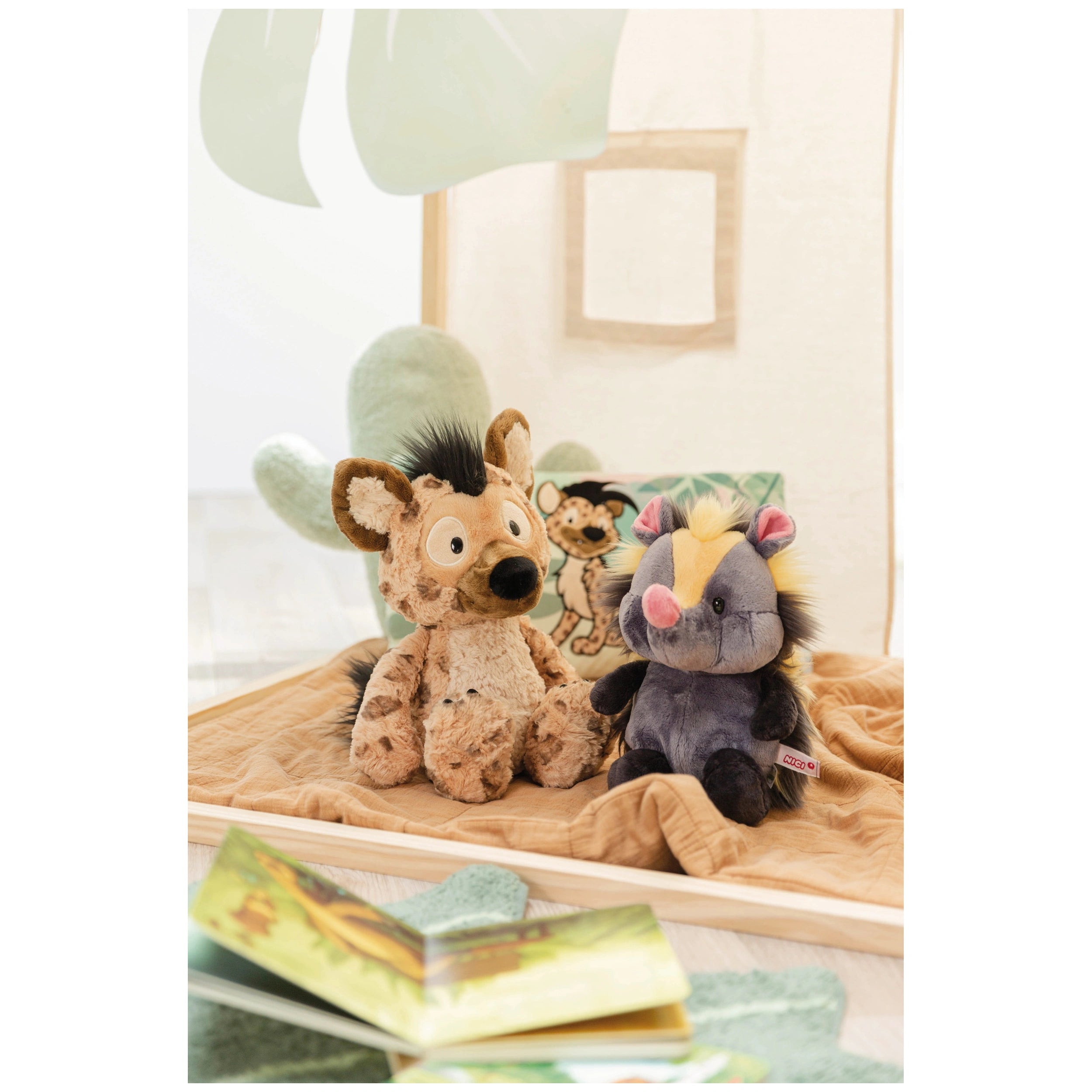 NICI - Wild-Friends-Hyena-Helgi-Soft-Toy-Stuffed-Animals