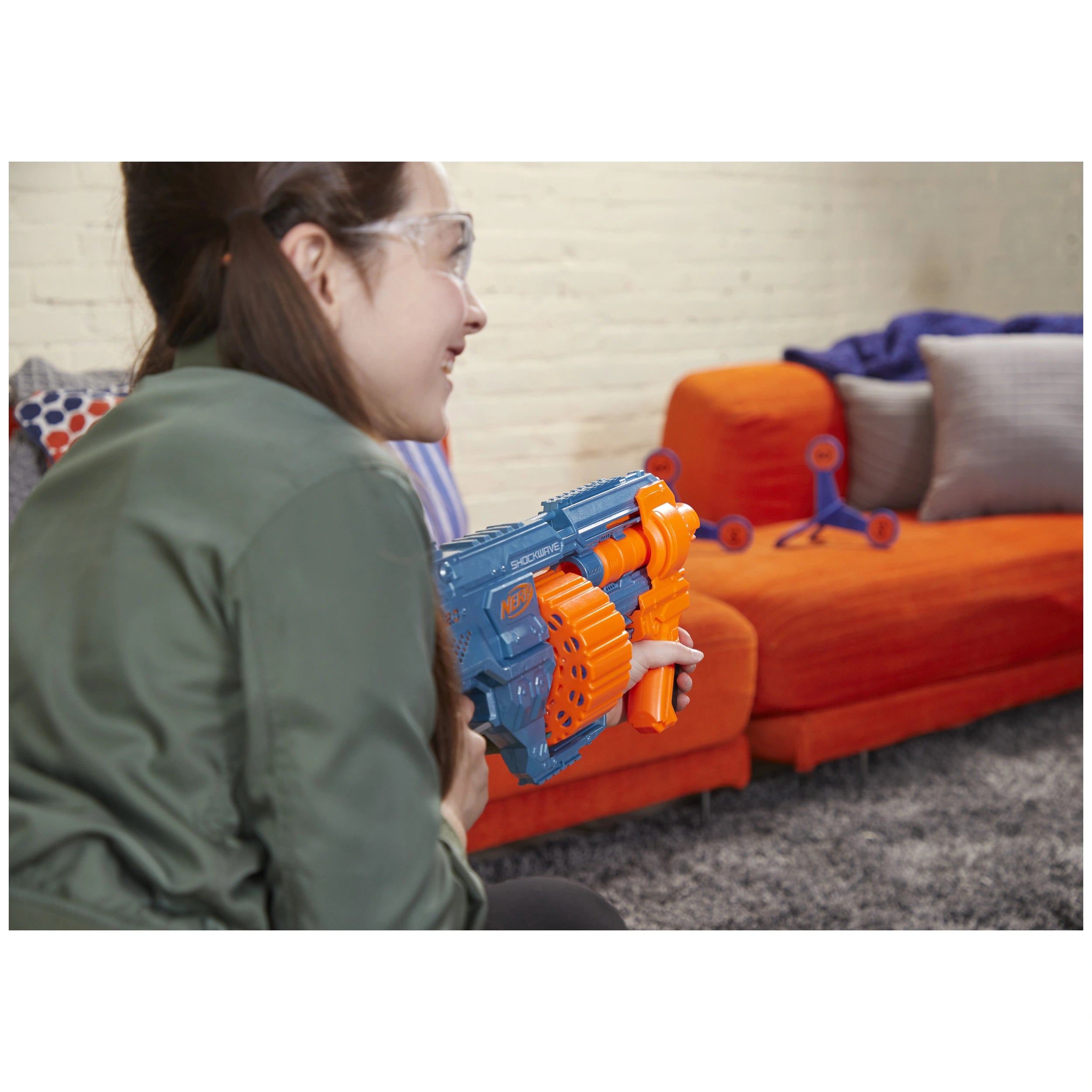 Nerf - Elite 2.0 Shockwave RD-15 Blaster - Toy Weapons & Gadgets