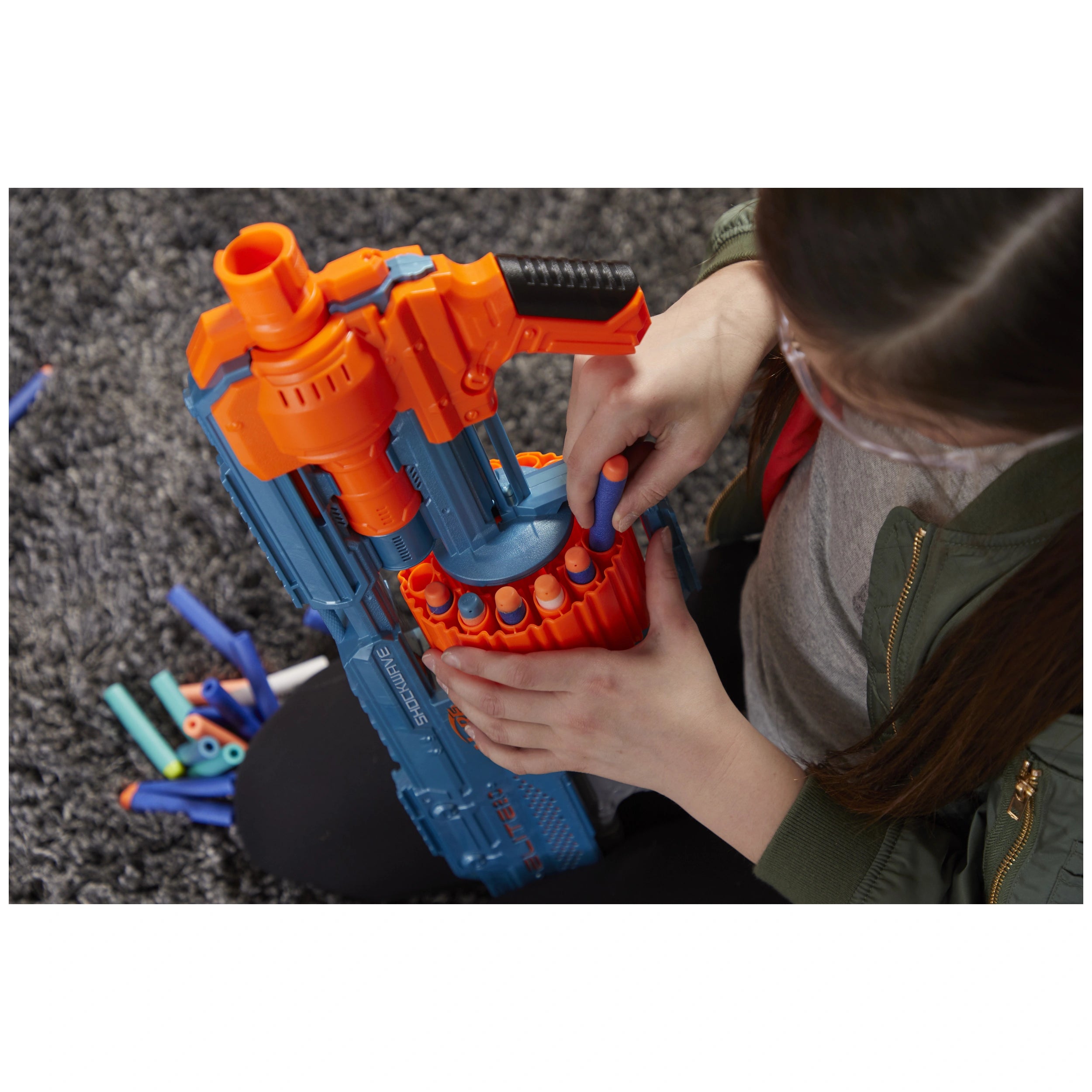 Nerf - Elite 2.0 Shockwave RD-15 Blaster - Toy Weapons & Gadgets