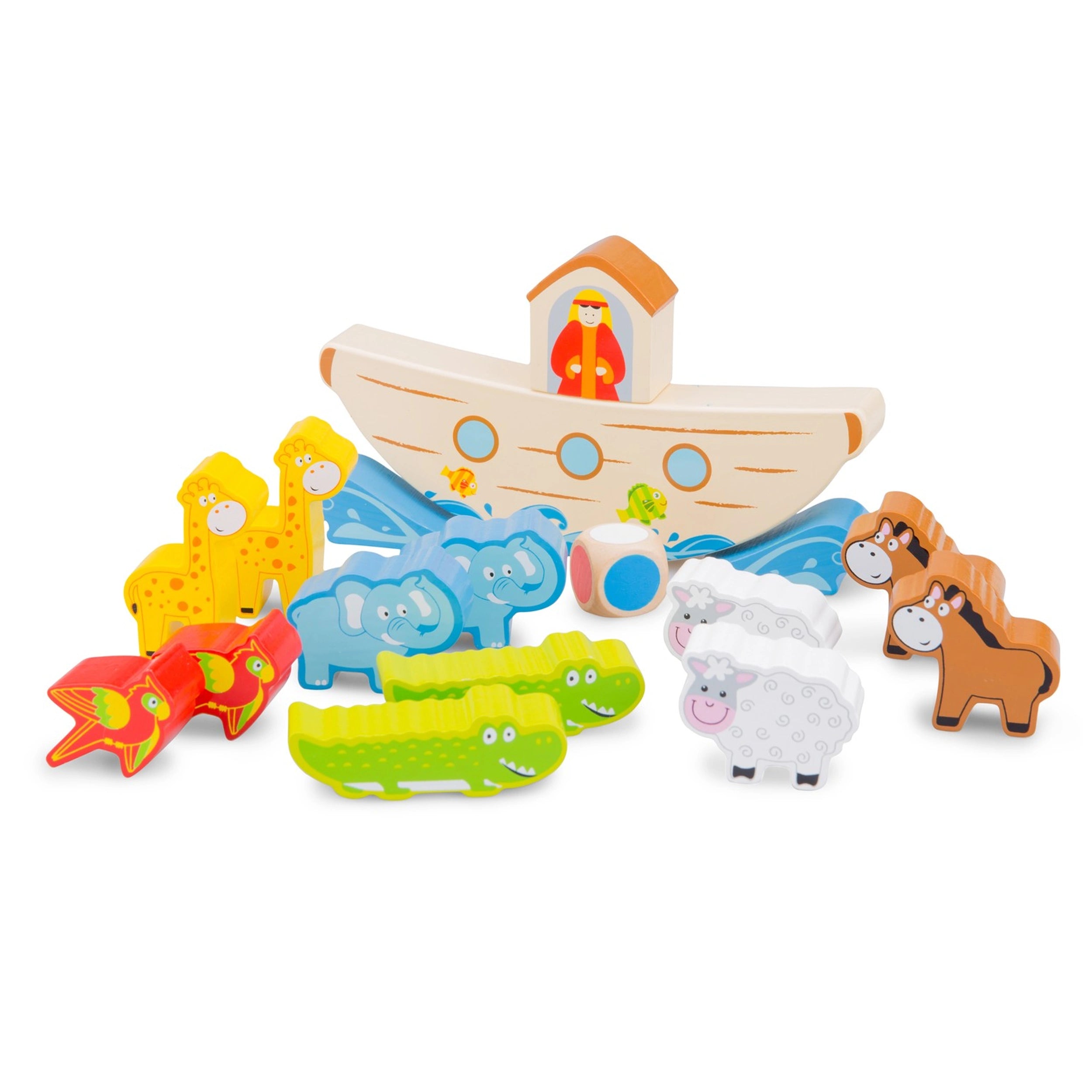 New Classic Toys - Juego de Equilibrio - Arca de Noé - Juguetes Educativos