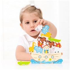 New Classic Toys - Juego de Equilibrio - Arca de Noé - Juguetes Educativos
