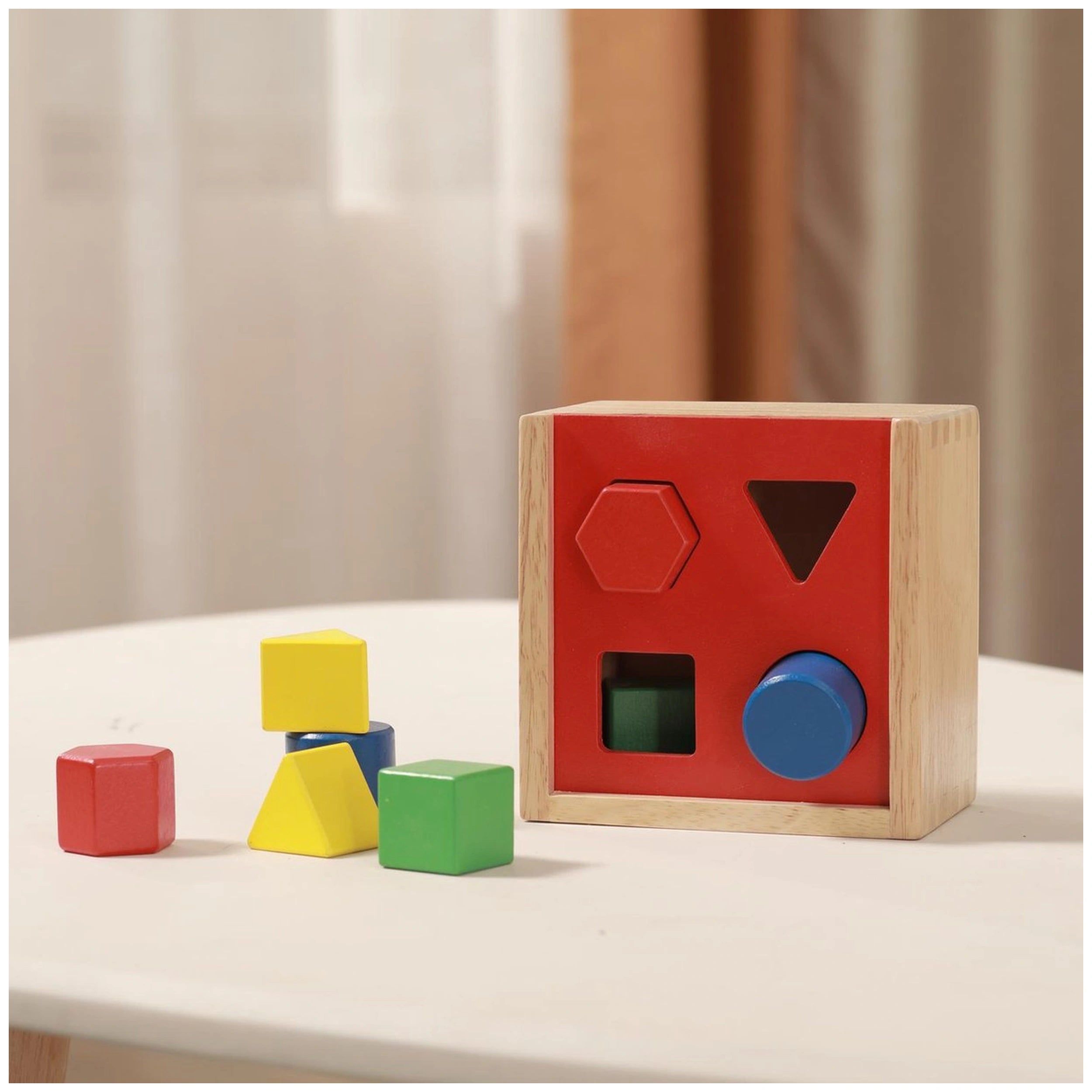 New Classic Toys - Clasificador de Formas Colorido - Juguetes de Actividad para Bebés