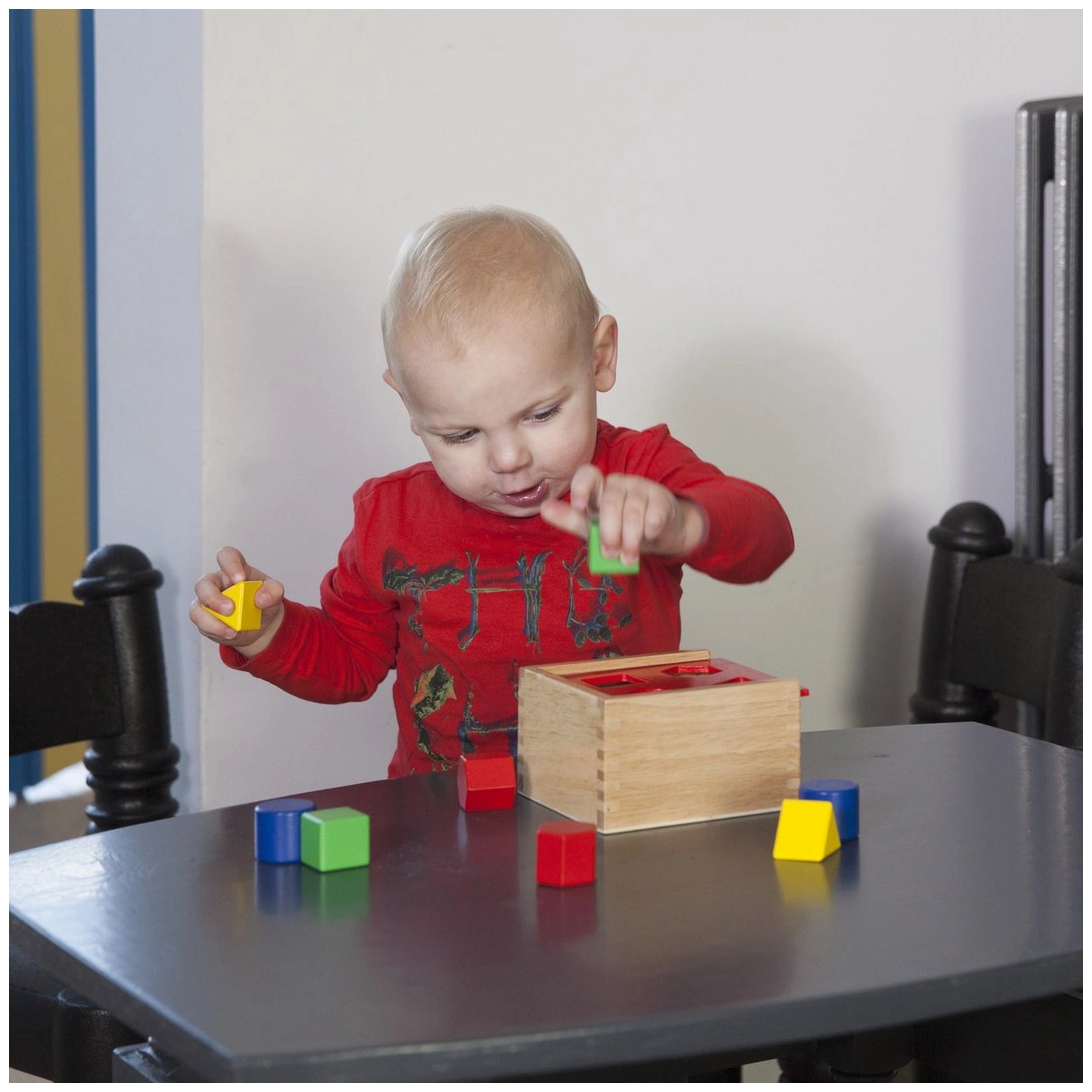 New Classic Toys - Clasificador de Formas Colorido - Juguetes de Actividad para Bebés